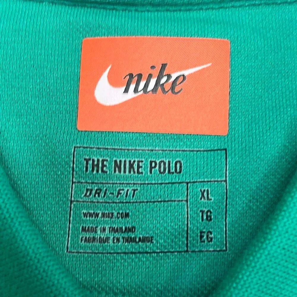 NWT Nike Tiger Woods Golf Polo Shirt Mens XLarge -Damaged-